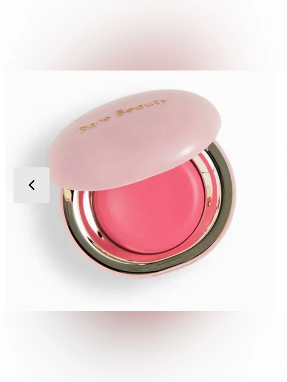 RARE BEAUTY Stay Vulnerable Melting Blush in Nearly Rose (true pink)